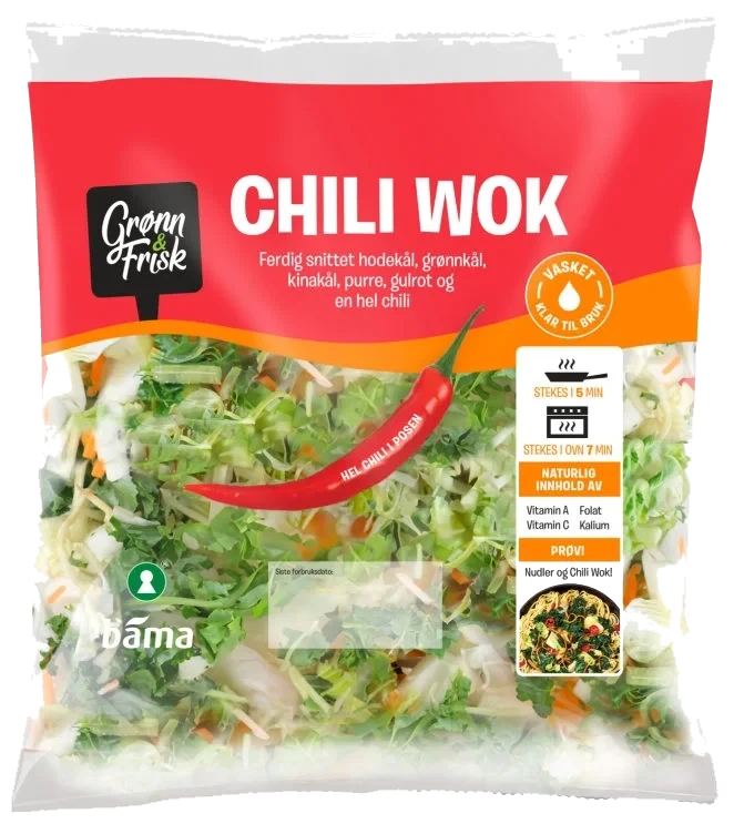 Chili Wok 300g Grønn&Frisk