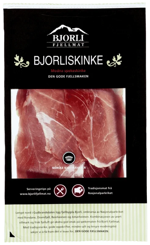Bjorliskinke 130 Gr, Skåret