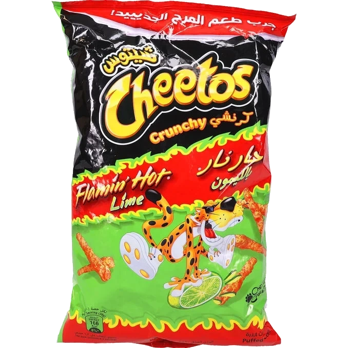 Majschips Flamin Hot Lime XXL
