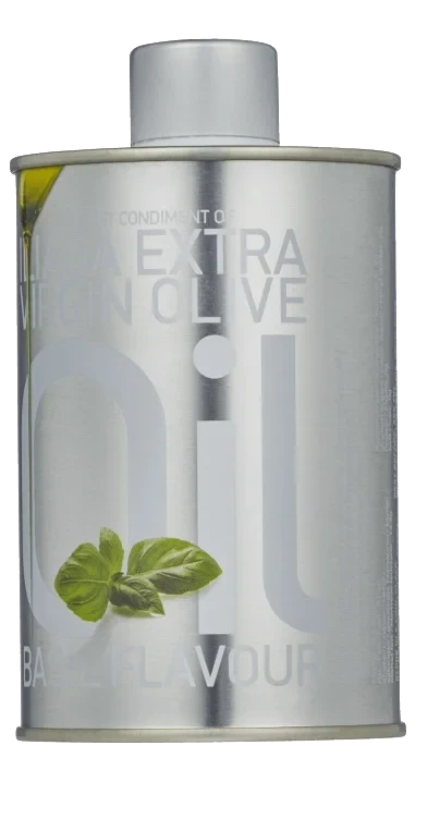 Olivenolje X.Virgin m/Basilikum 250ml Iliada