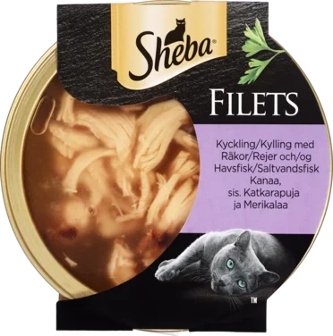 Sheba Filet Chicken,Shrimp&Oceanfish 60g
