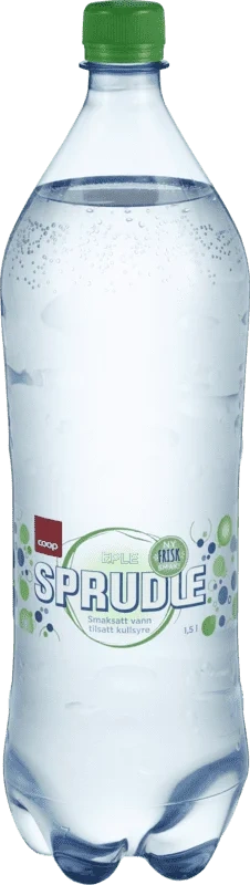 Vann med Eple Coop Sprudle