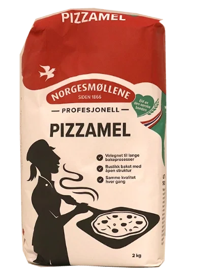 Pizzamel 2kg Norgesmøllene
