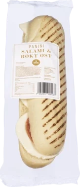 Panini Salami & Røkt Ost 190g