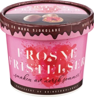 Frosne Fristelser Mørk 160g