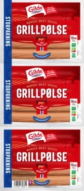 Grillpølse 3x600g Multipk Enh