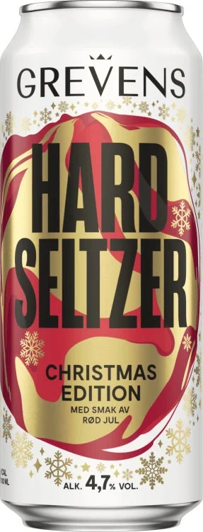 Grevens Hard Seltzer Jul 0,50l boks