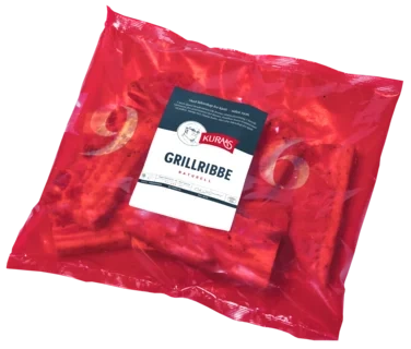 Svin Grillribbe Naturell Frys Ca1kg Kuraas