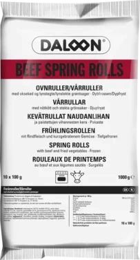 Vårrull Oksekjøtt 1000g