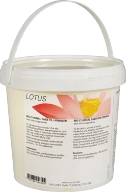 Urinaltabs Lotus Biologisk Citrus med Parfyme 1 kg
