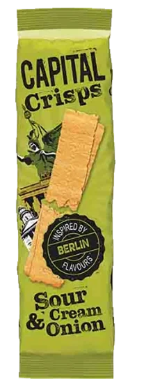 Capital Crisps Sourcream & Onion 75g