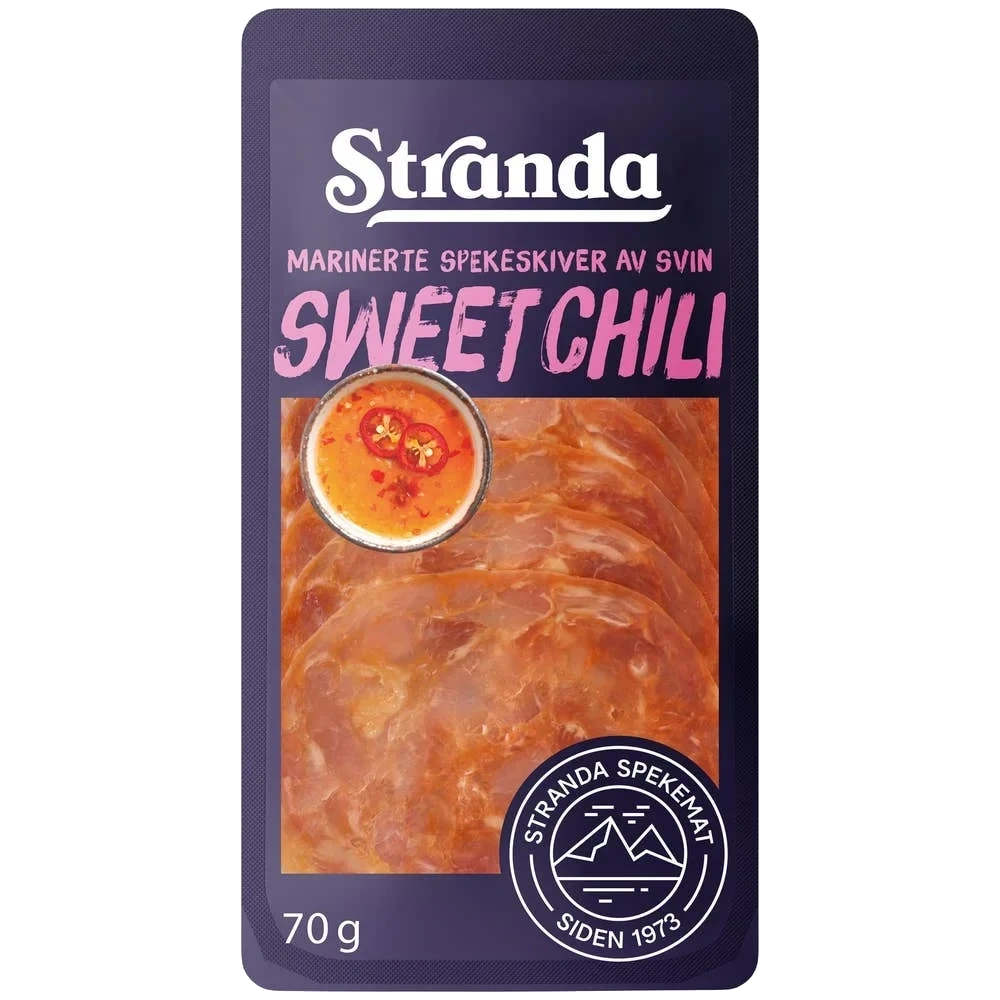 Spekeskiver Sweet Chili Marinert