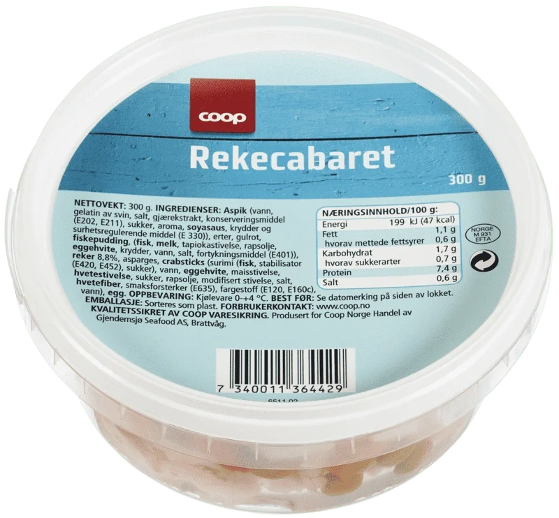 Coop Rekecabaret 300g