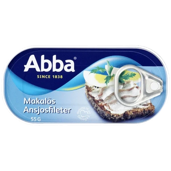 Ansjosfilet Makaløs 55g Abba