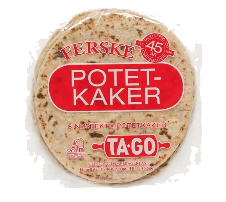 Potetkaker 8stk Tago