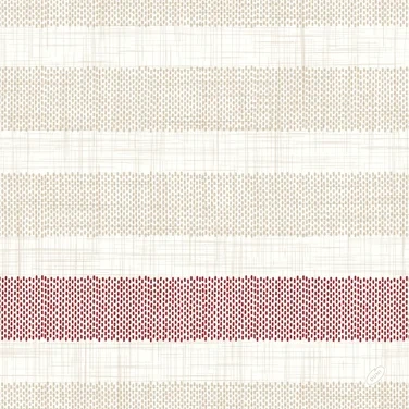 Serviett Dunilin 40cm Rigato Bordeaux