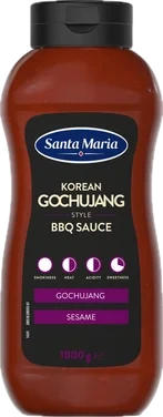 Korean Gochujang Style Bbq Sauce 1000g Santa Maria