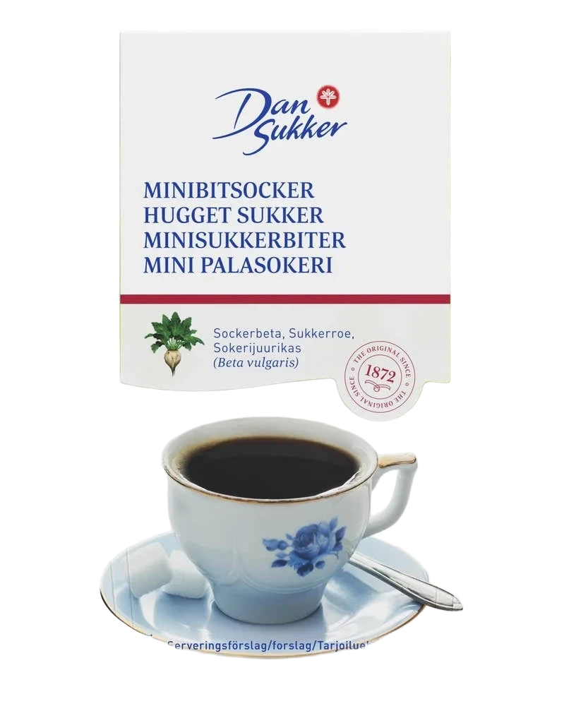 Minisukkerbiter 500g Dansukker
