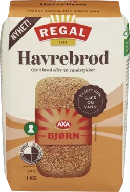 Havrebrød 1kg Regal
