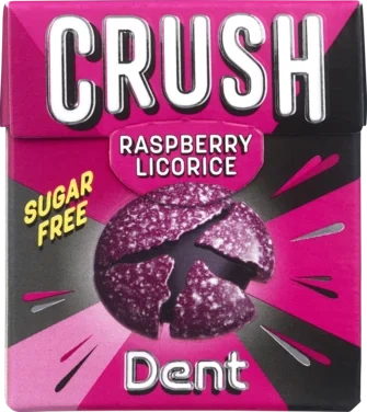 Halstabletter Crush Raspberry Licorice