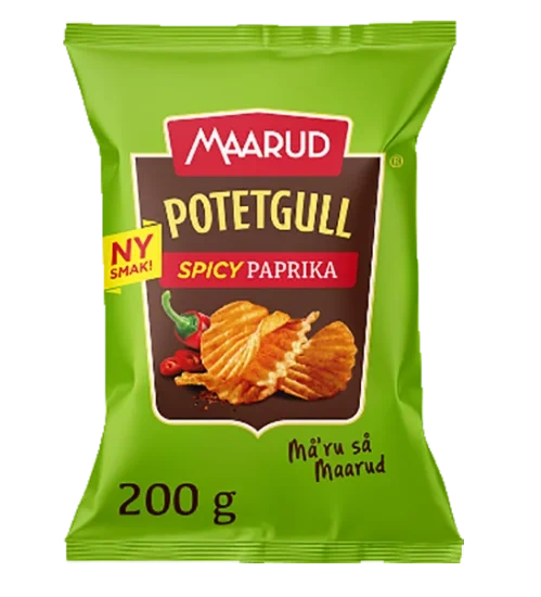 Maarud Spicy Paprika 200g
