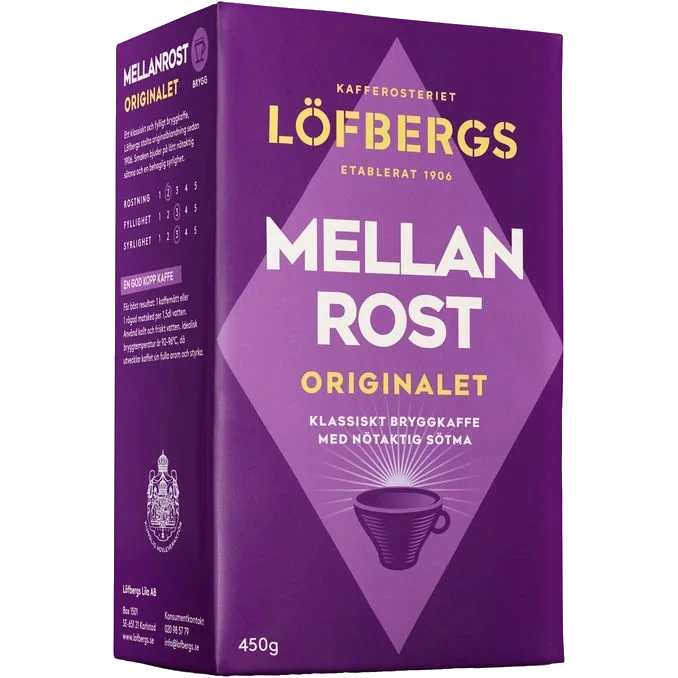 Bryggkaffe Mellanrost
