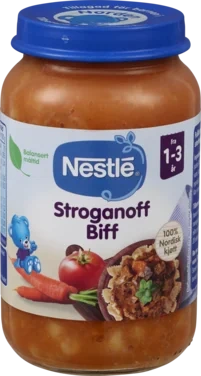 Stroganoff Biff 1-3 År 220g Nestle