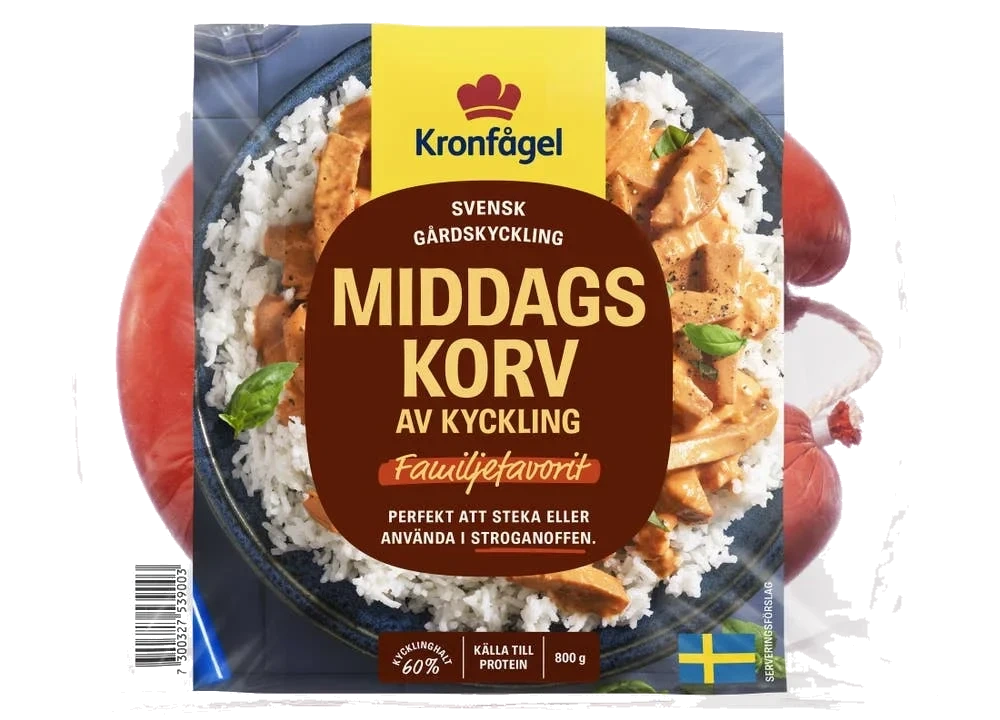 Middagskorv Kyckling