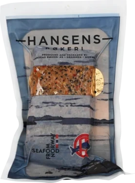 Varmrøkt Krydderlaks i Bit Ca 500 Gr