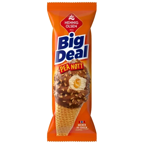 Big Deal Peanøtt 20x180ml Hennig-olsen