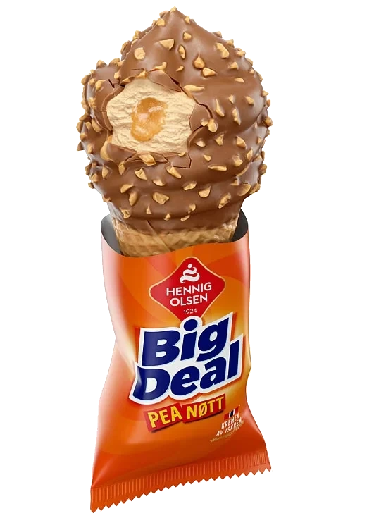 Big Deal Peanøtt 20x180ml Hennig-olsen