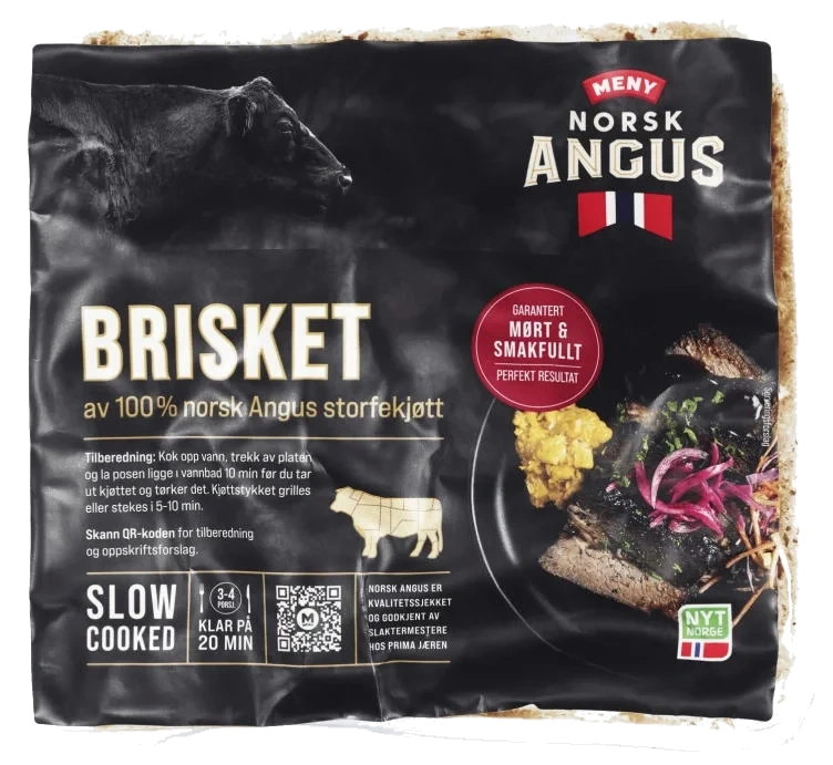 Angus Brisket Sous Vide Ca700g Meny