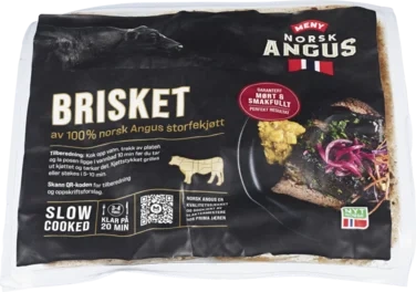Angus Brisket Sous Vide Ca700g Meny