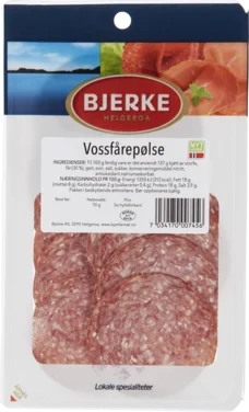 Vossfårepølse 70g
