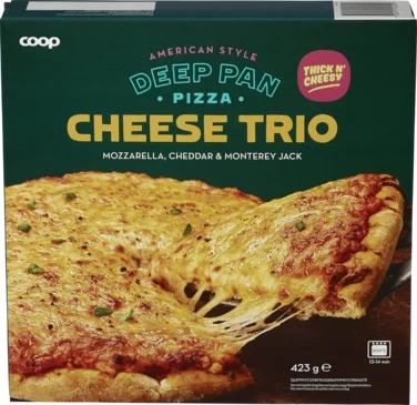 Cheese Trio American Style Pizza