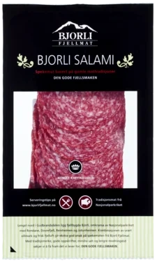 Bjorlisalami 120 Gr, Skåret