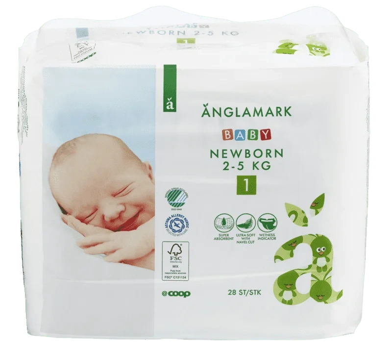 Änglamark Bleier Newborn 28stk