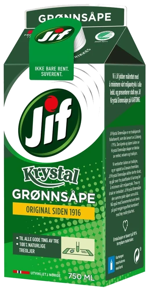 Krystal grønnsåpe
