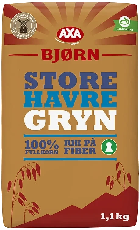 Havregryn Store 1,1kg Bjørns