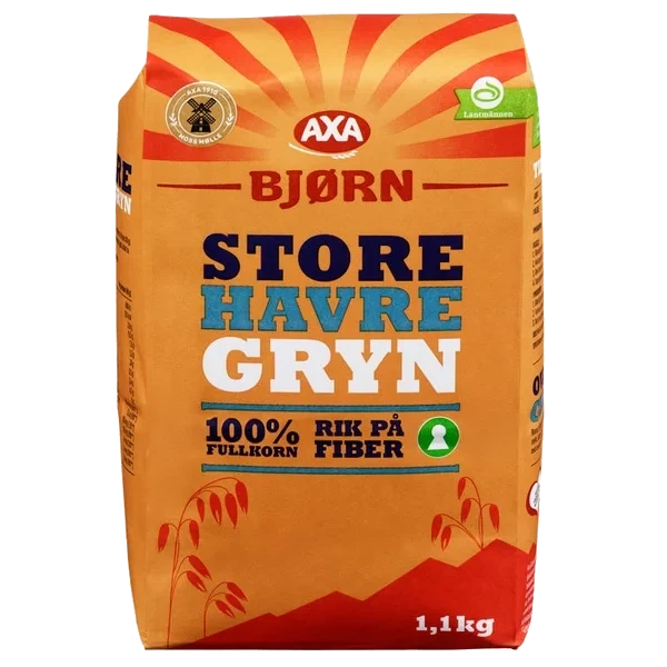 Havregryn Store 1,1kg Bjørns