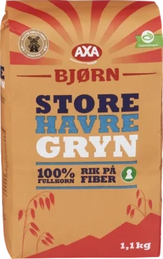 Havregryn Store 1,1kg Bjørn