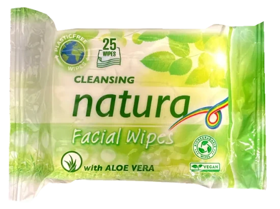 Natura Våtservietter Ansikt 25wipes
