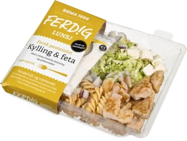 Ferdig Pastasalat Kylling og Ost350g