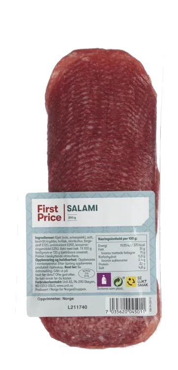 Salami 250g First Price