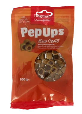 Pep Ups Duo Spots 3-smak 100g