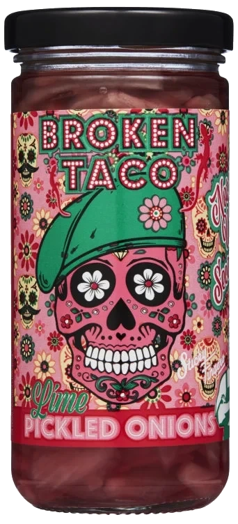 Lime Pickled Onion 226g Broken Taco