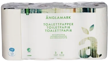 Toilet Paper Äm 8-p - 3 Ply