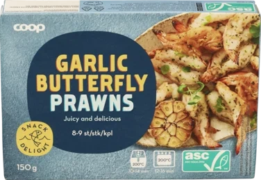 Garlic Prawns, ASC