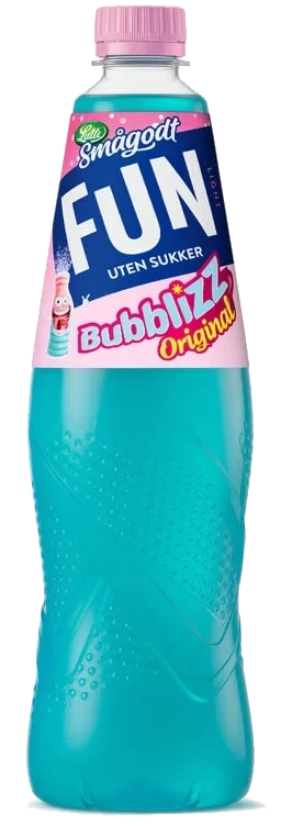 Fun Light Smågodt-bubblizz 0,8l