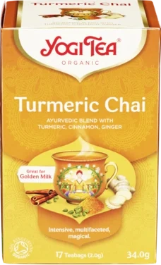 Yogi Te Turmeric Chai Økologisk 17pos